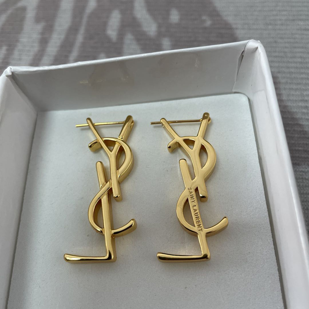 Saint Laurent YSL Earrings - 