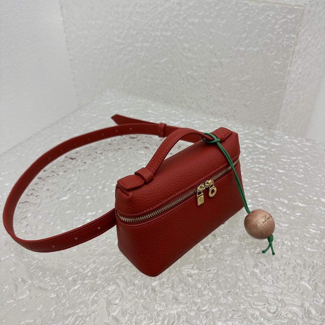 Loro Piana Extra pocket L16 Belt Bag  (16×6×10cm) - 