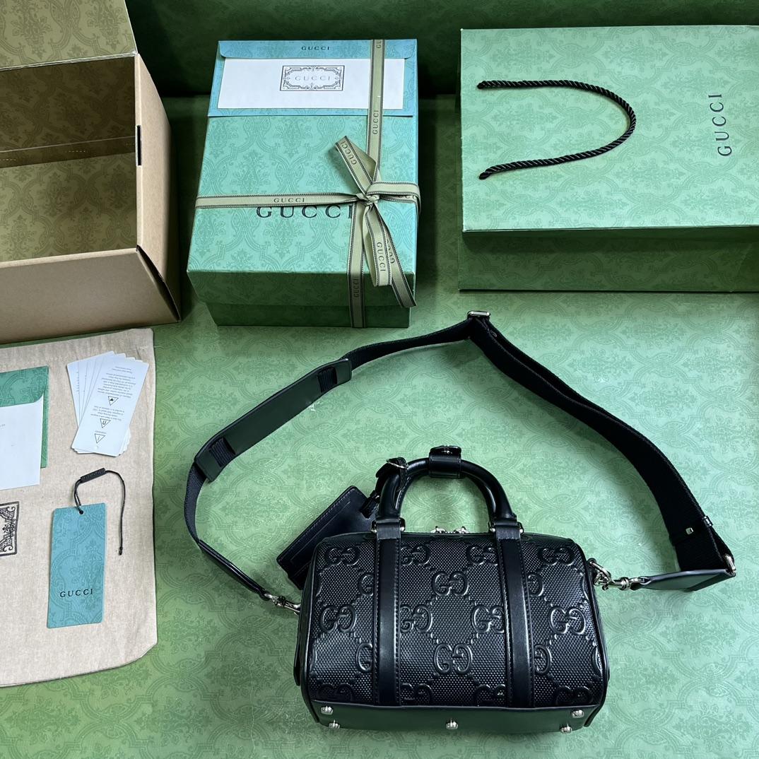 Gucci Jumbo GG Mini Duffle Bag (22-15-12.5cm) - 