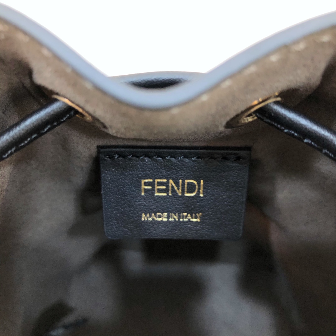 Fendi Tresor Black Leather Mini-bag - 