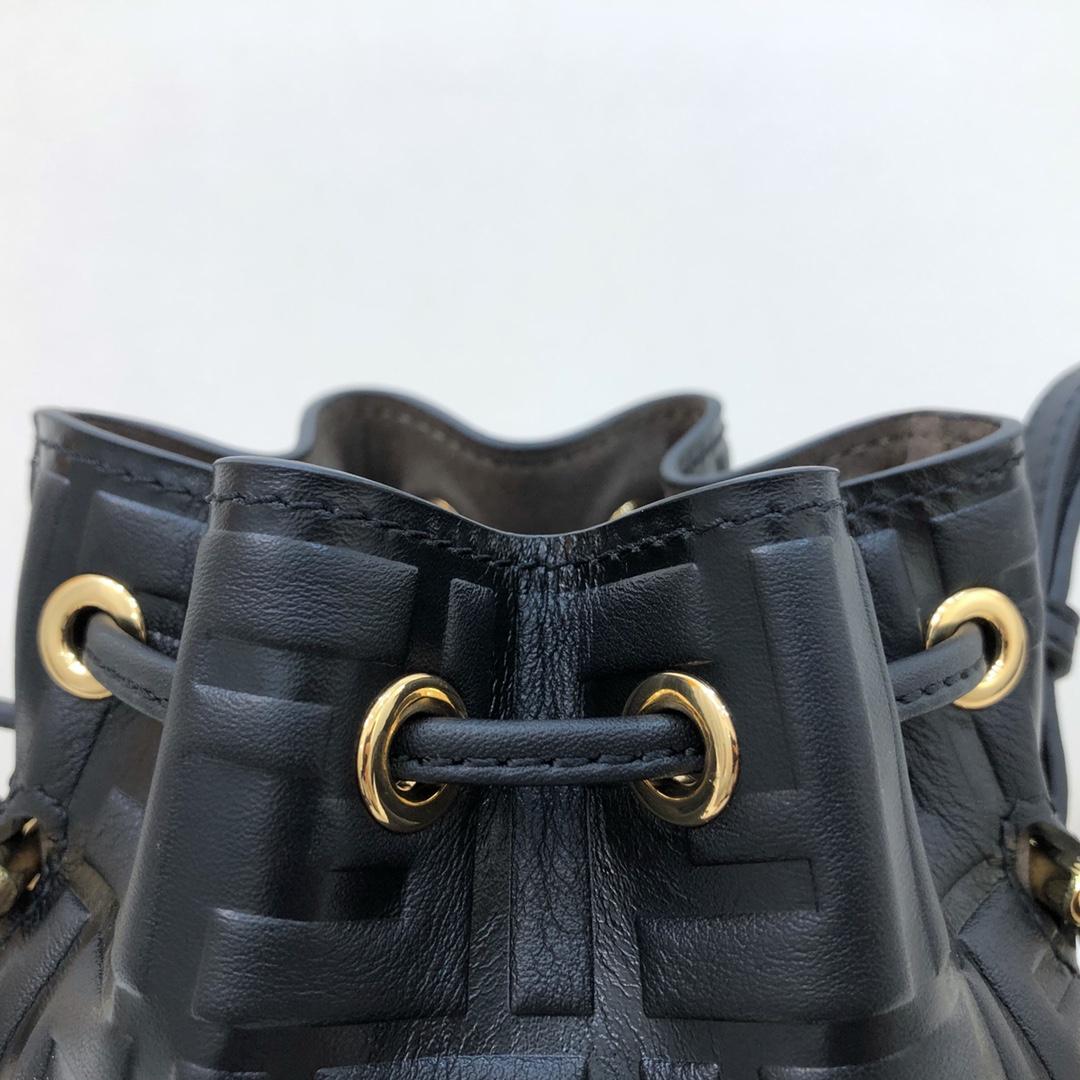 Fendi Tresor Black Leather Mini-bag - 