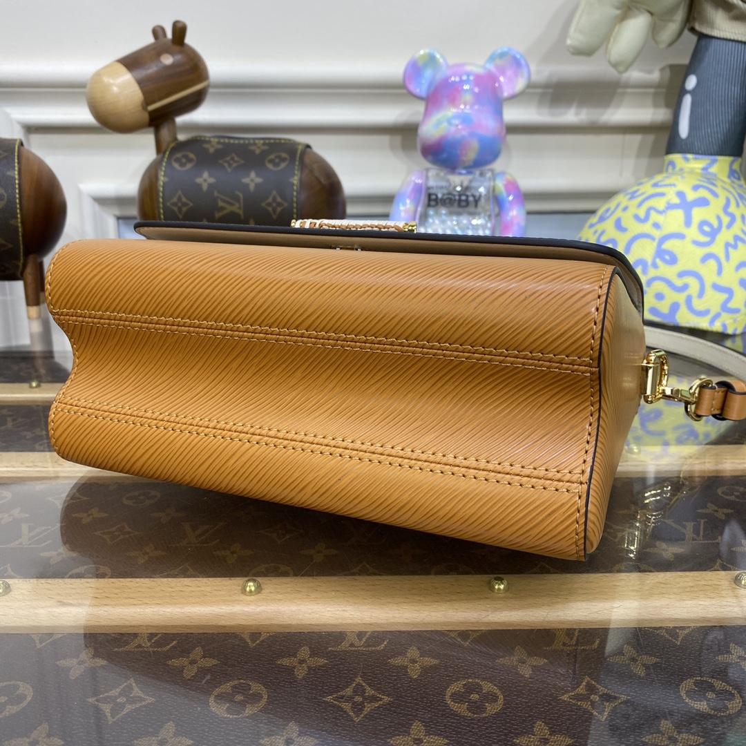 Louis Vuitton Twist MM Gold Honey Epi (23*17*9.5cm)      M22229 - DesignerGu
