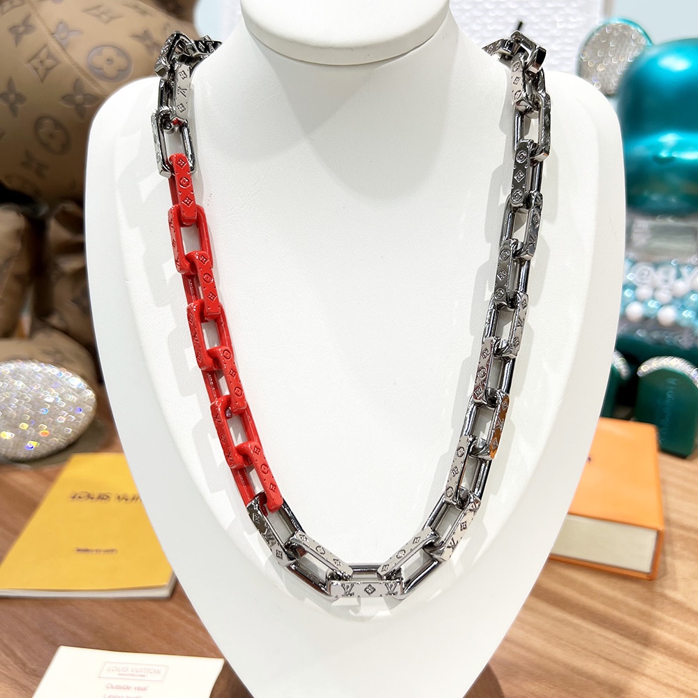 Louis Vuitton Monogram Chain Necklace  - 