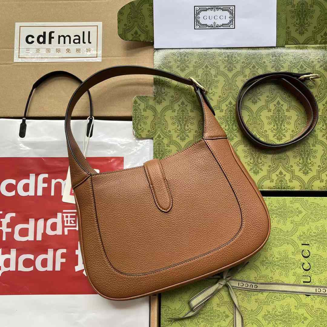 Gucci Jackie 1961 Small Natural Grain Bag(27.5-19-4.5cm) - 