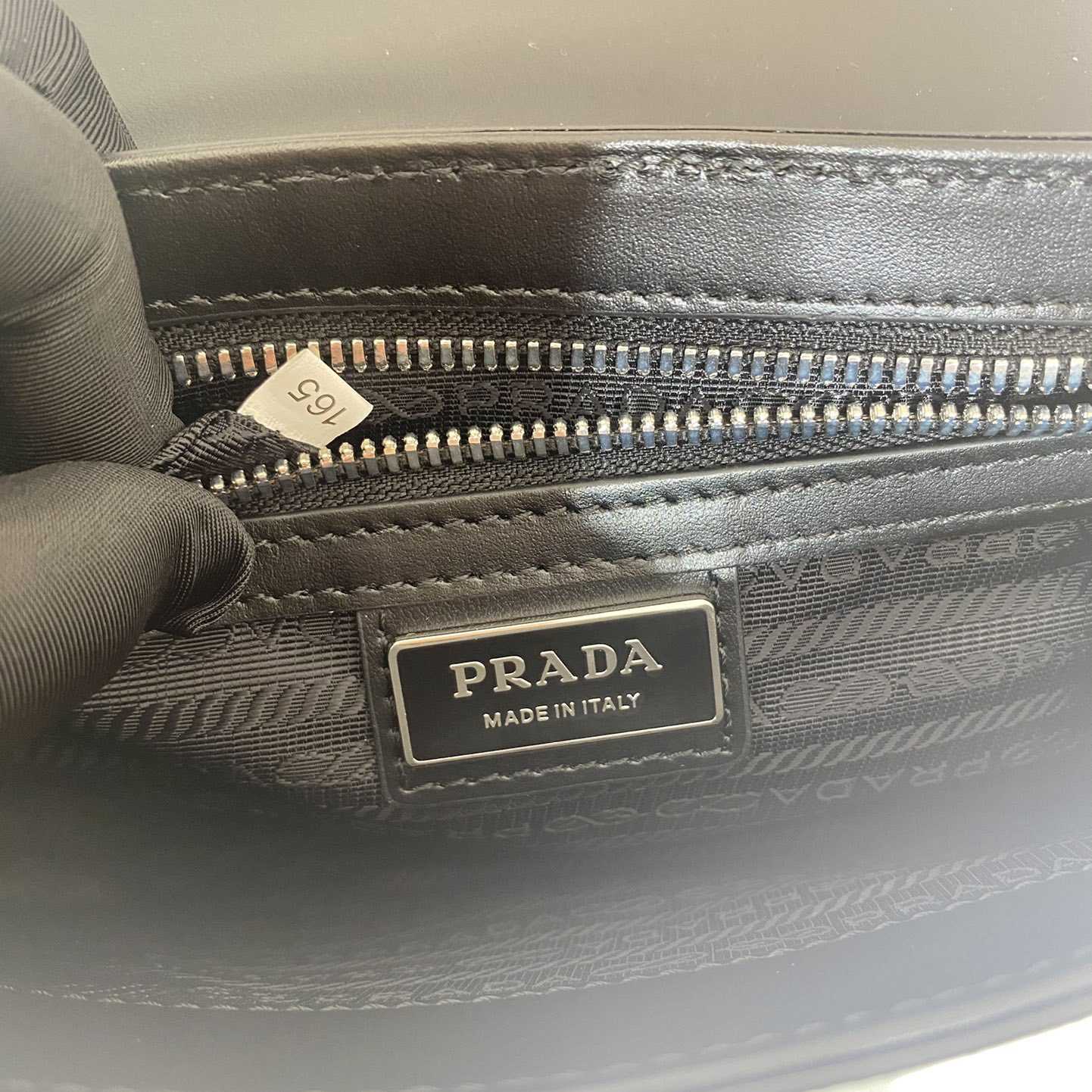 Prada Saffiano Leather Shoulder Bag - 