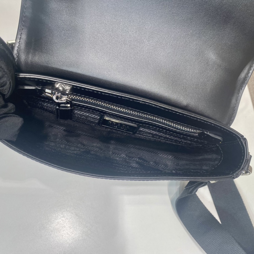 Prada Saffiano Leather Shoulder Bag - 