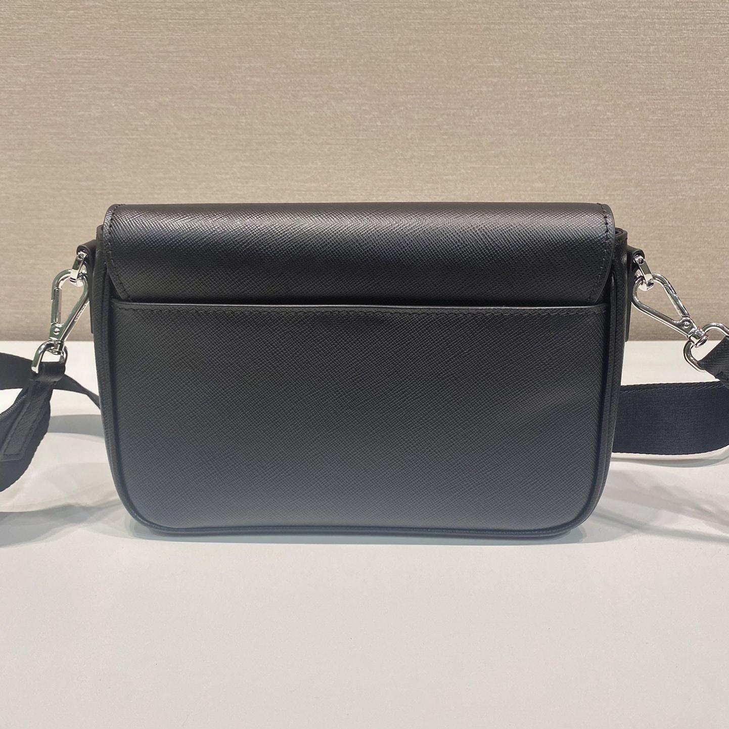 Prada Saffiano Leather Shoulder Bag - 
