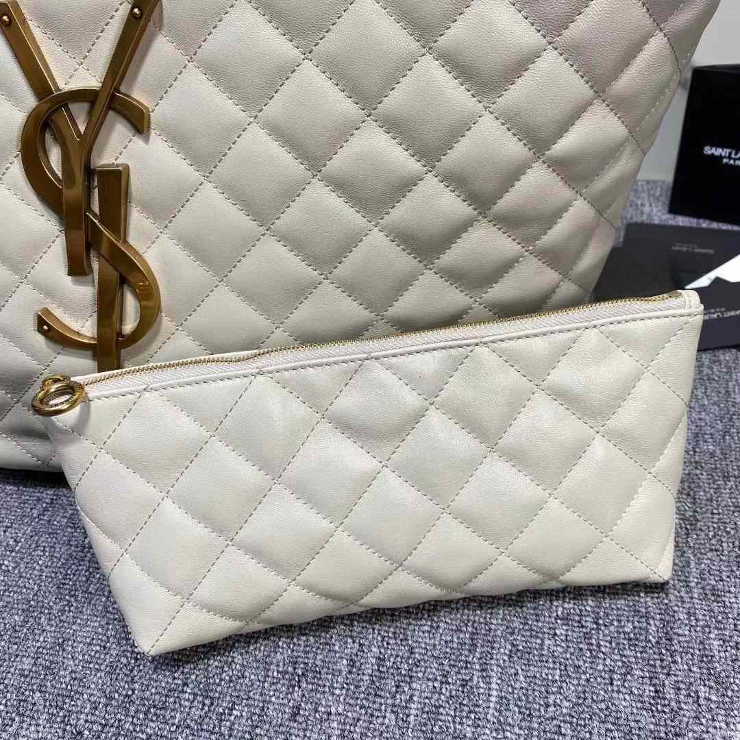 Saint Laurent Icare Extra large Embellished Quilted Leather Tote (58-34-8cm) - 
