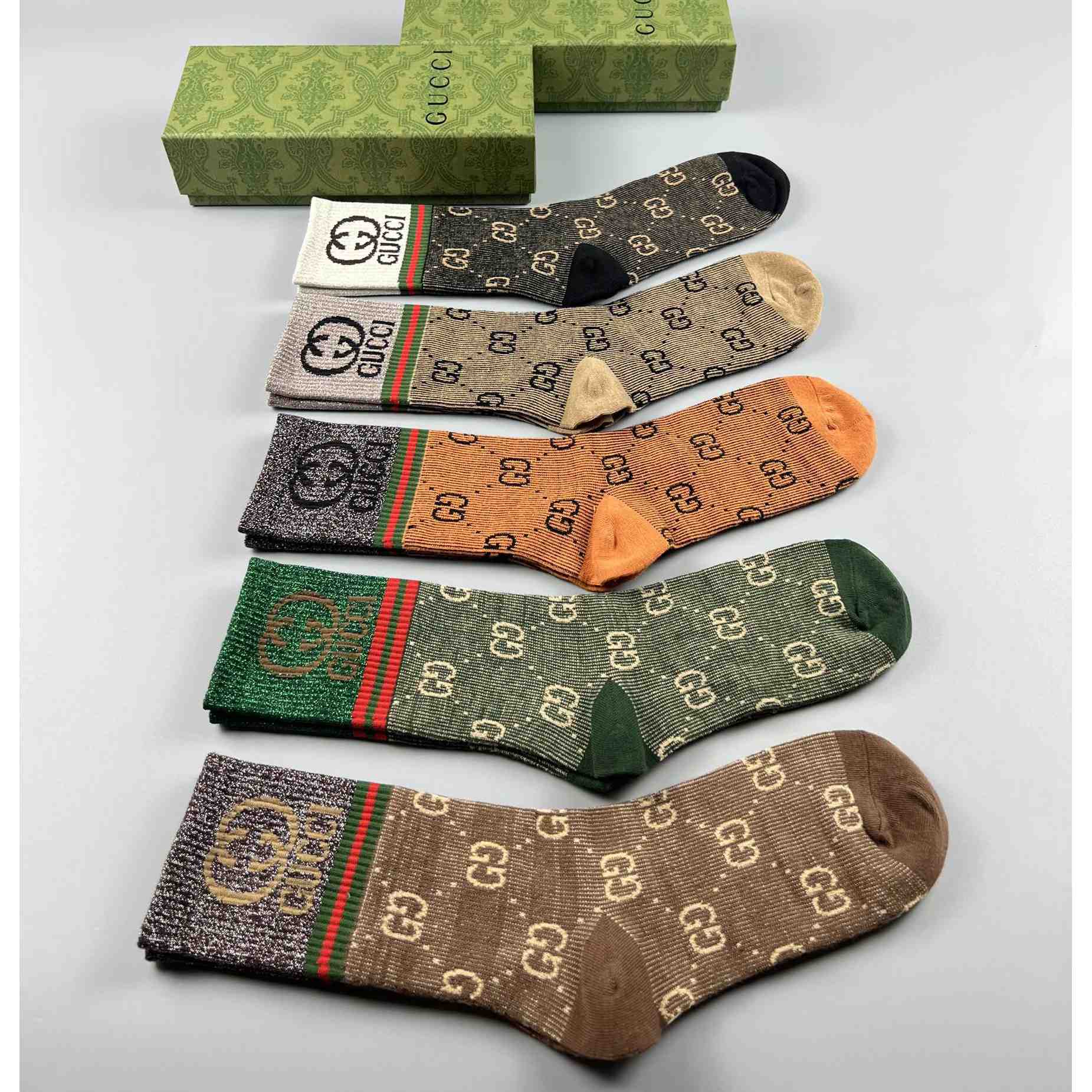 Gucci GG Socks/Box - 