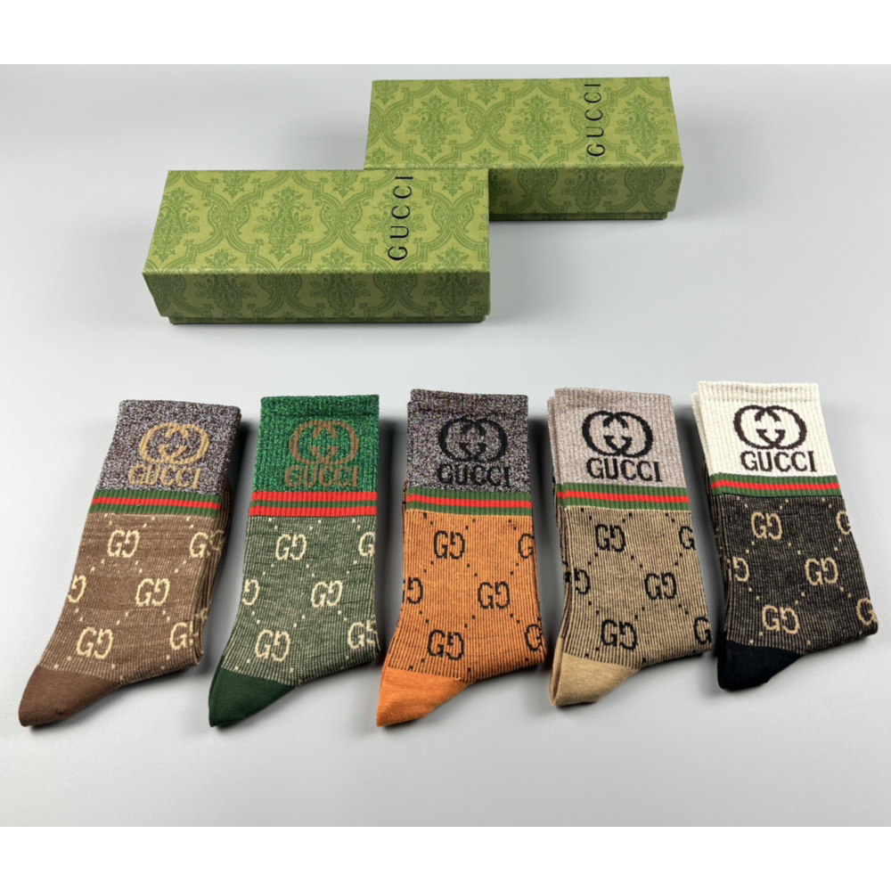 Gucci GG Socks/Box - 