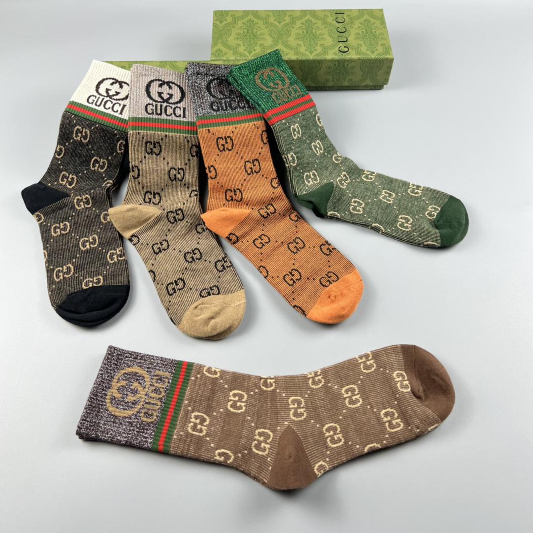 Gucci GG Socks/Box - 