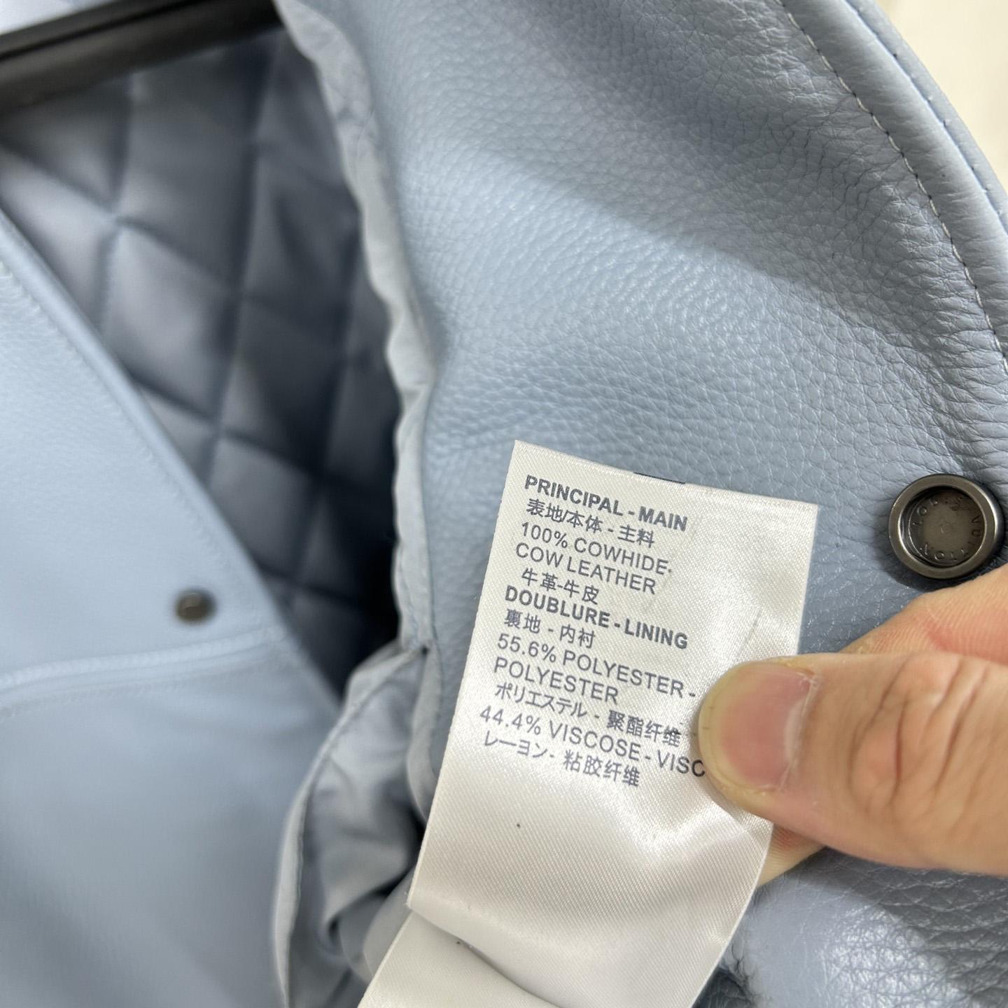 Louis Vuitton Long Leather Coach Jacket - 