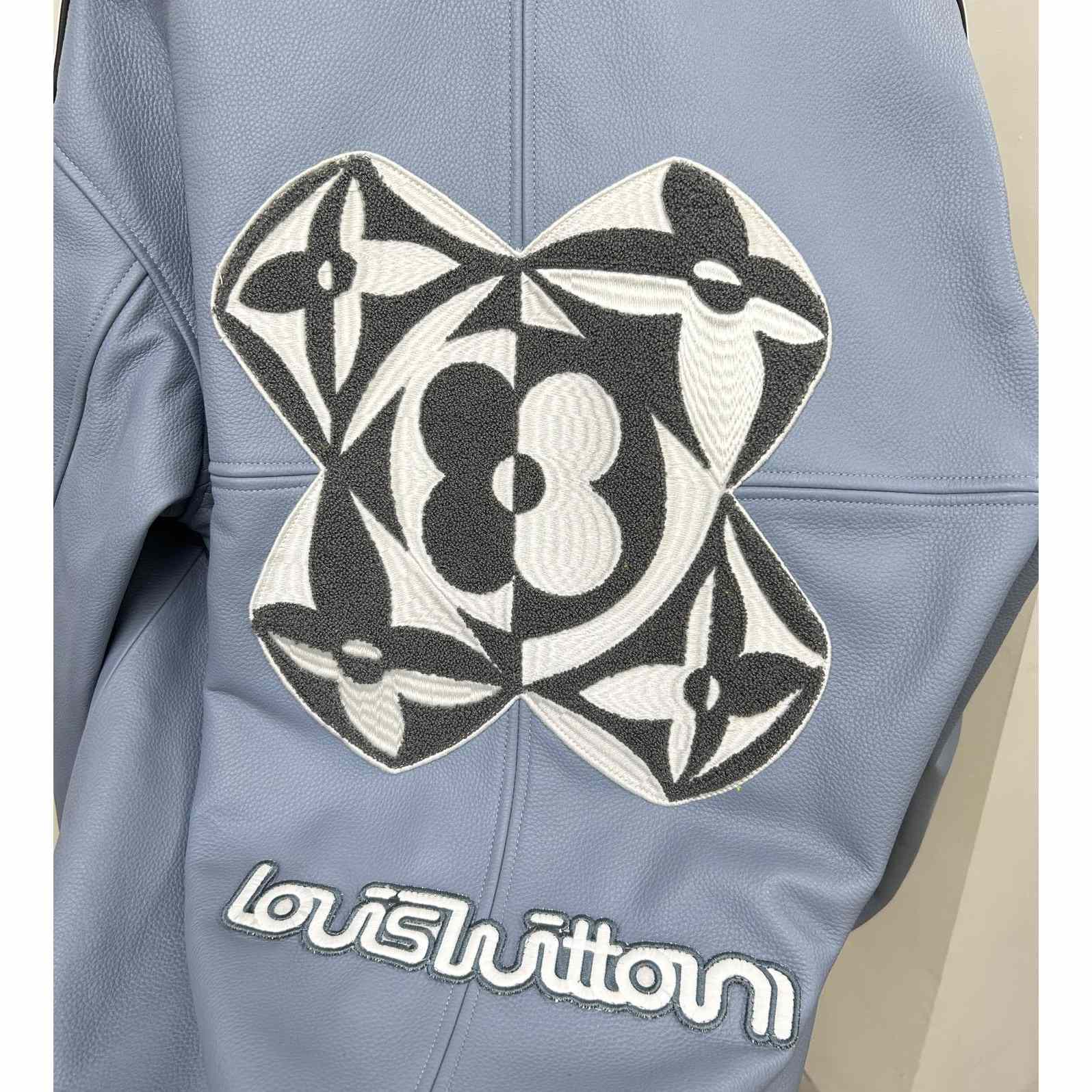 Louis Vuitton Long Leather Coach Jacket - 
