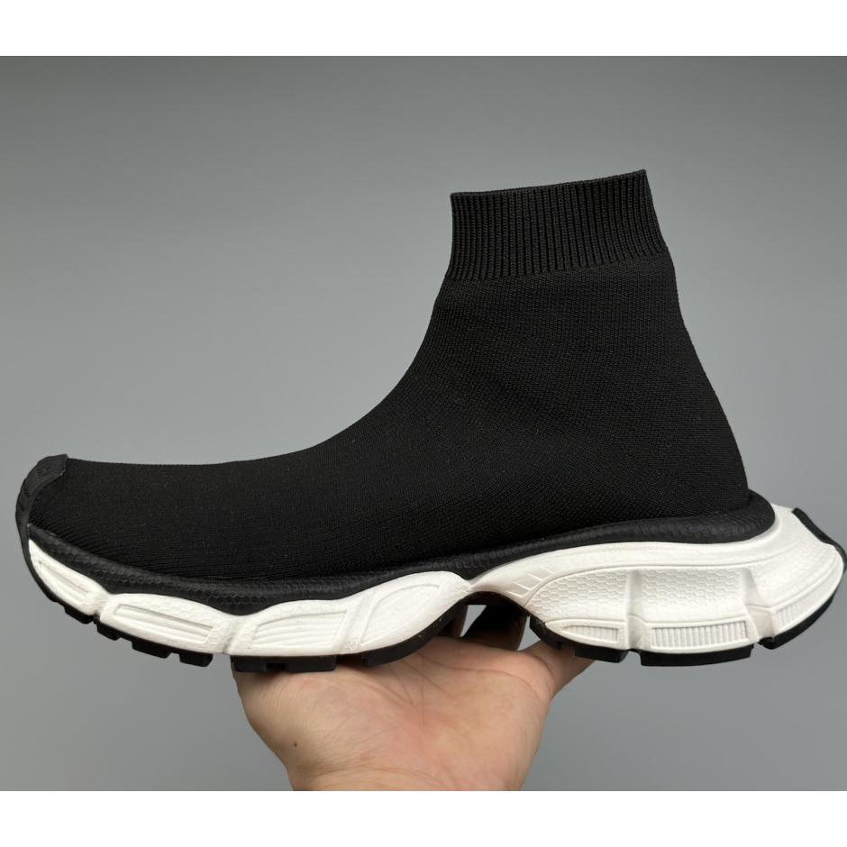 Balenciaga 3XL Sock Recycled Knit Sneaker In Black  - 