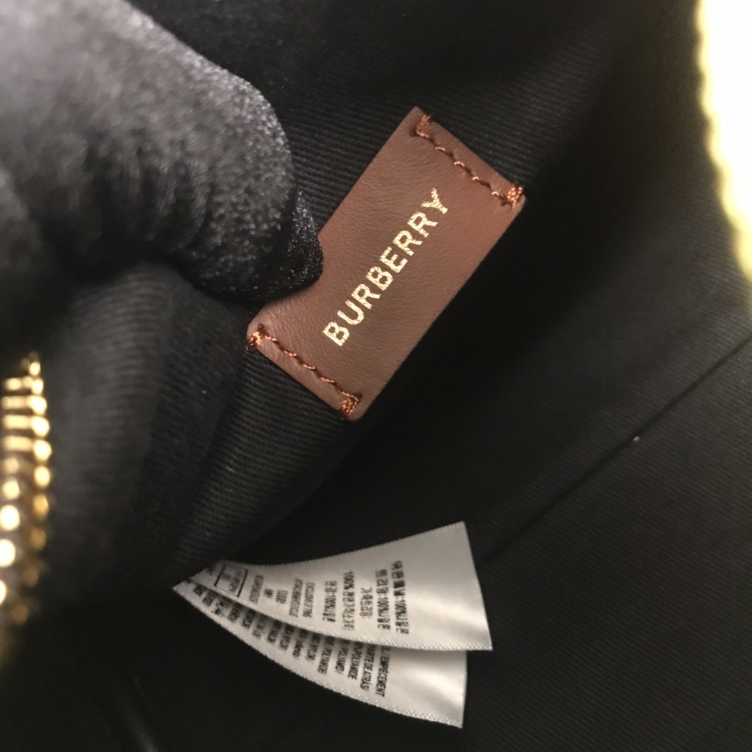 Burberry Check Mini Bowling Bag - 