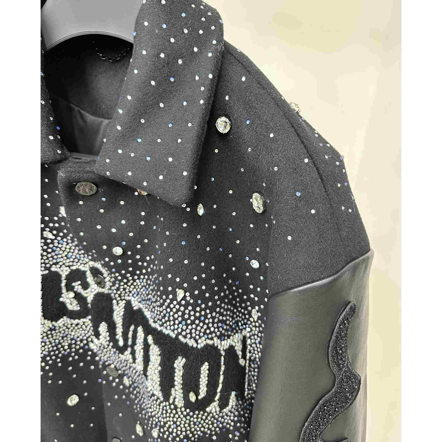 Louis Vuitton Made To Order Embroidered Varsity Blouson   1ABY78 - 