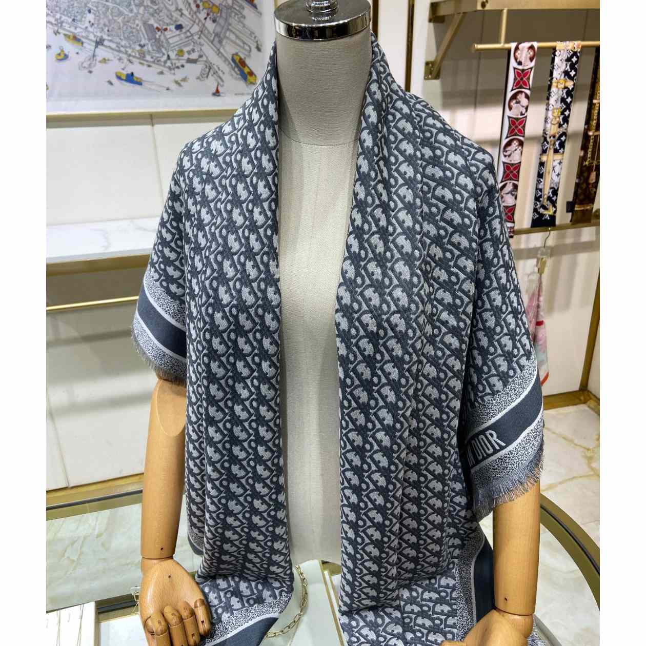 Dior Oblique Shawl - DesignerGu