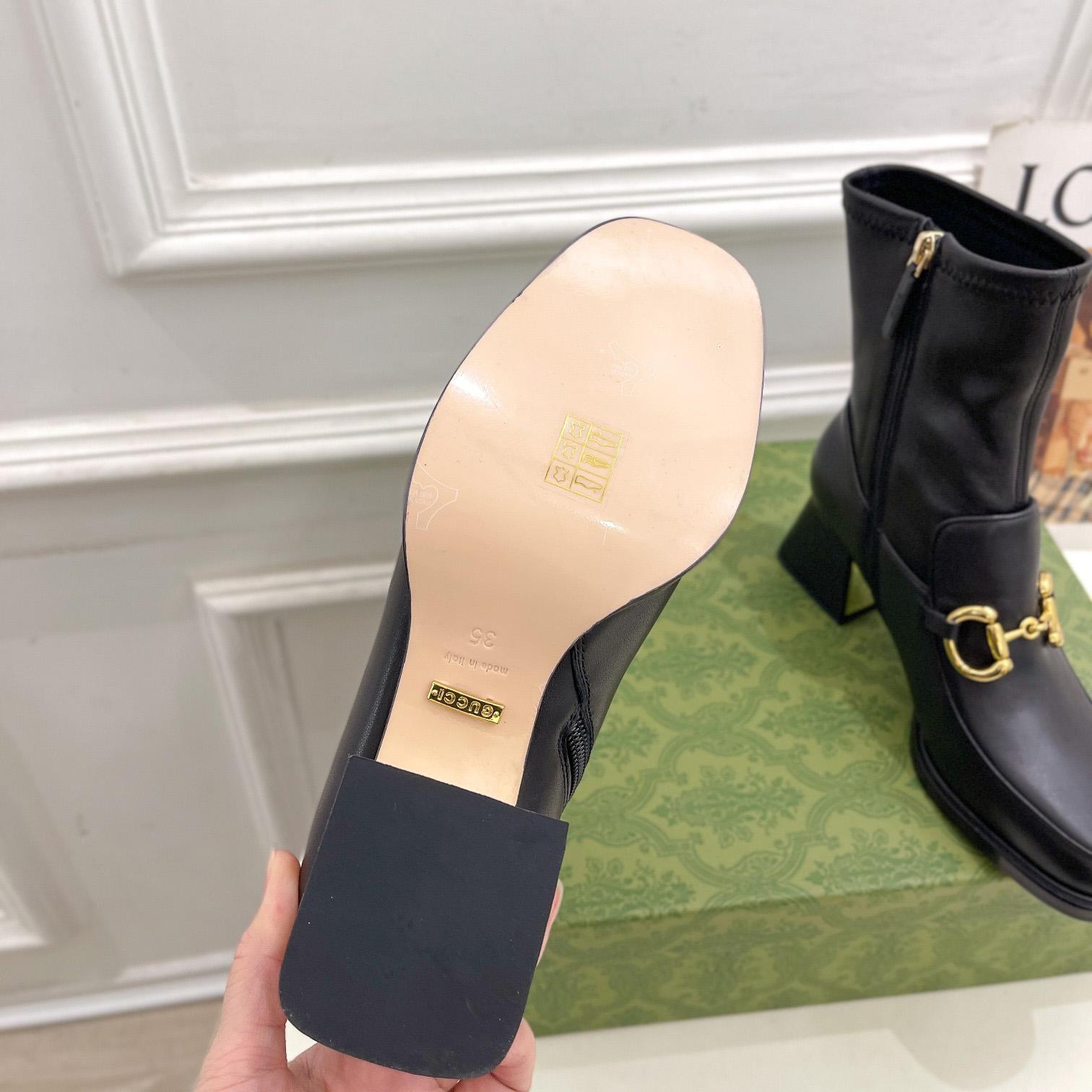 Gucci Women's Boots With Horsebit - DesignerGu