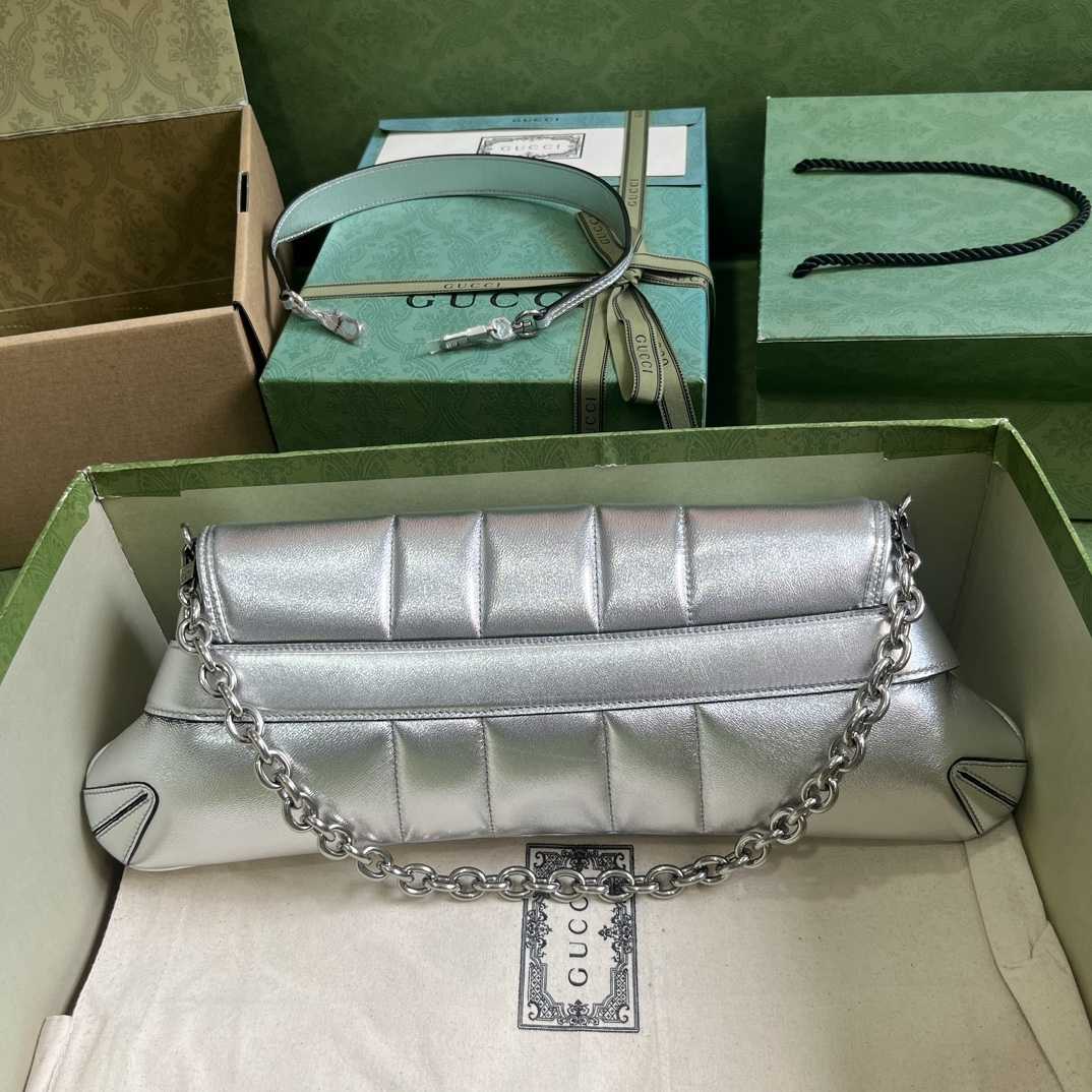 Gucci Horsebit Chain Medium Shoulder Bag (38x 15x 16cm) - 