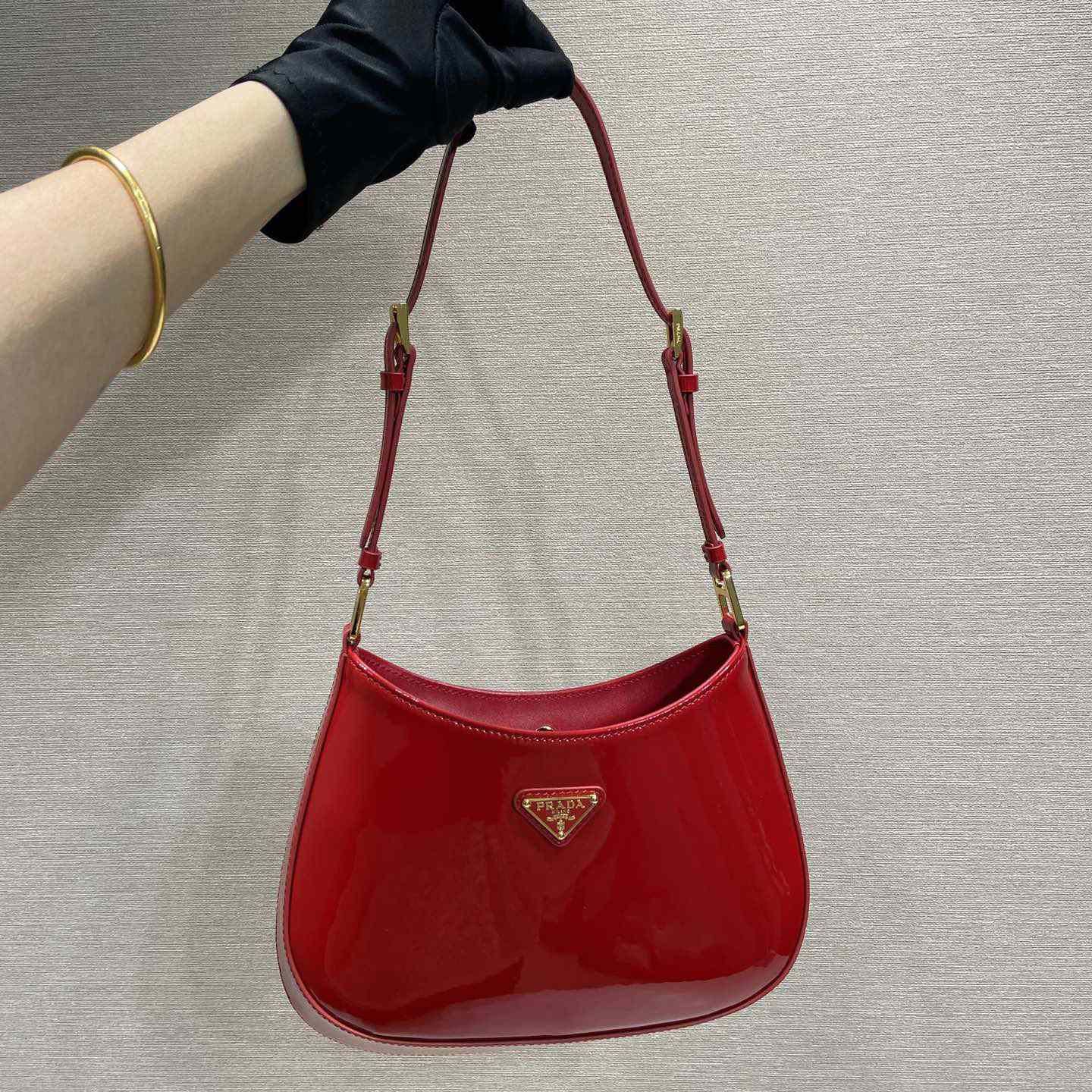 Prada Cleo Patent Leather Bag - 