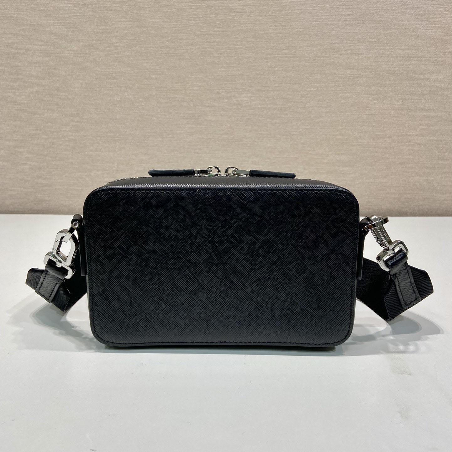Prada Brique Saffiano Leather Bag - 