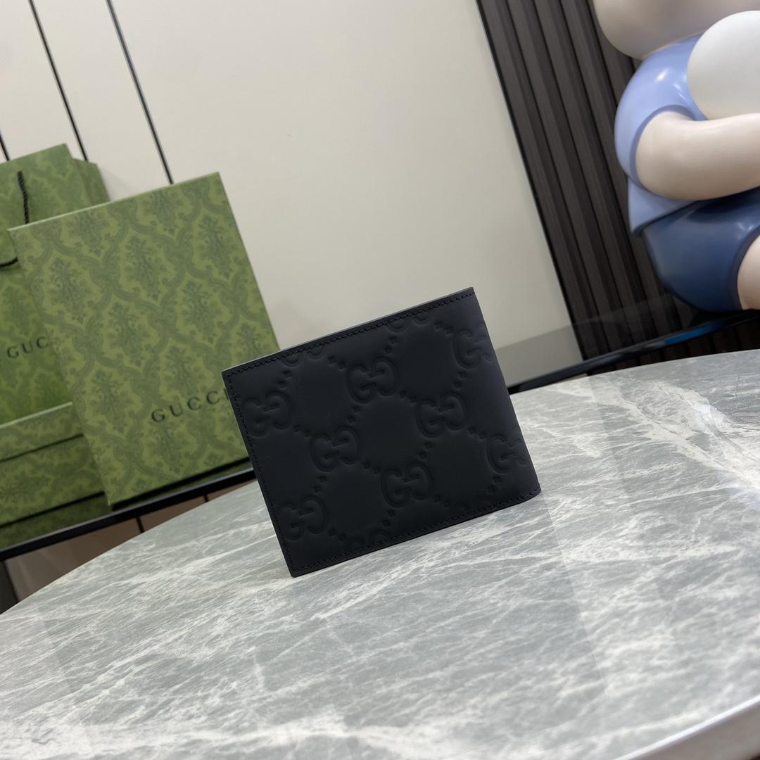 Gucci GG Rubber-effect Bi-fold Wallet - 