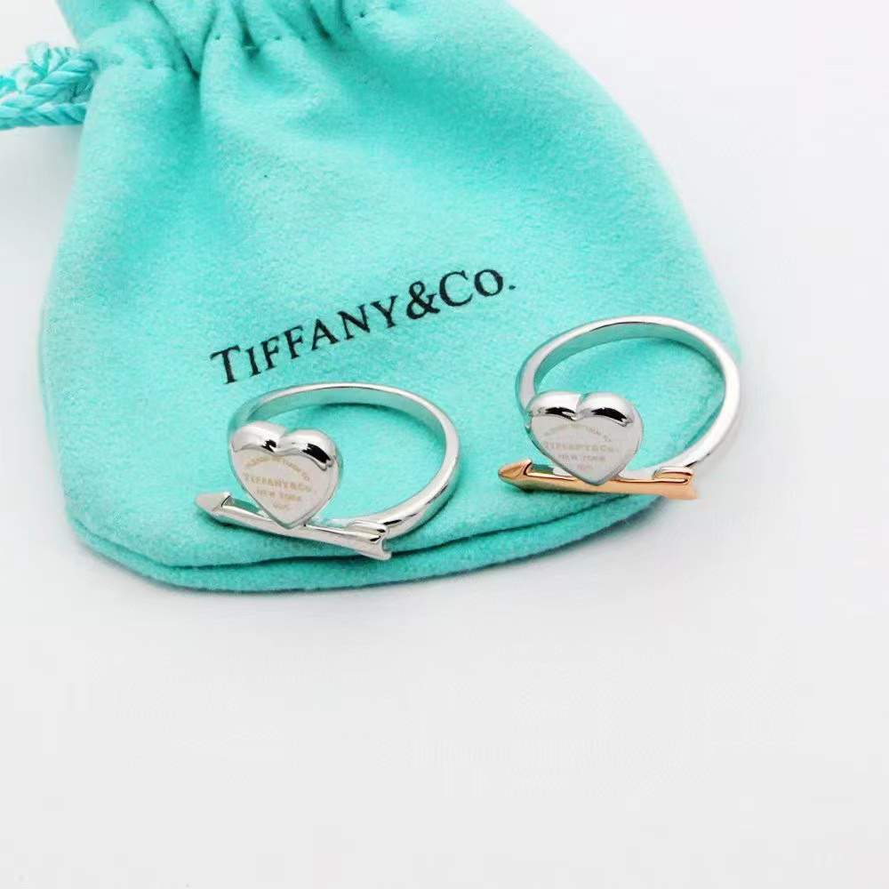 Tiffany&CO Lovestruck Heart Tag Ring - 