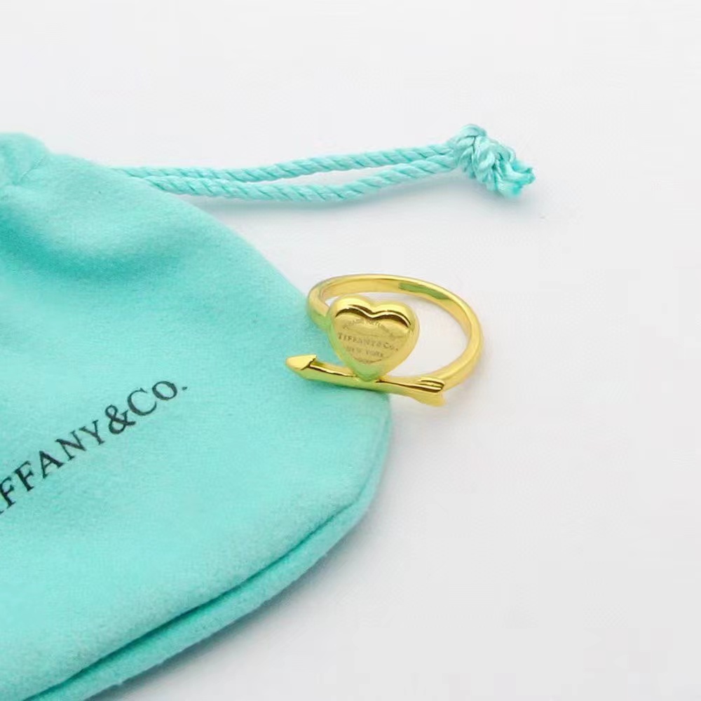 Tiffany&CO Lovestruck Heart Tag Ring - 