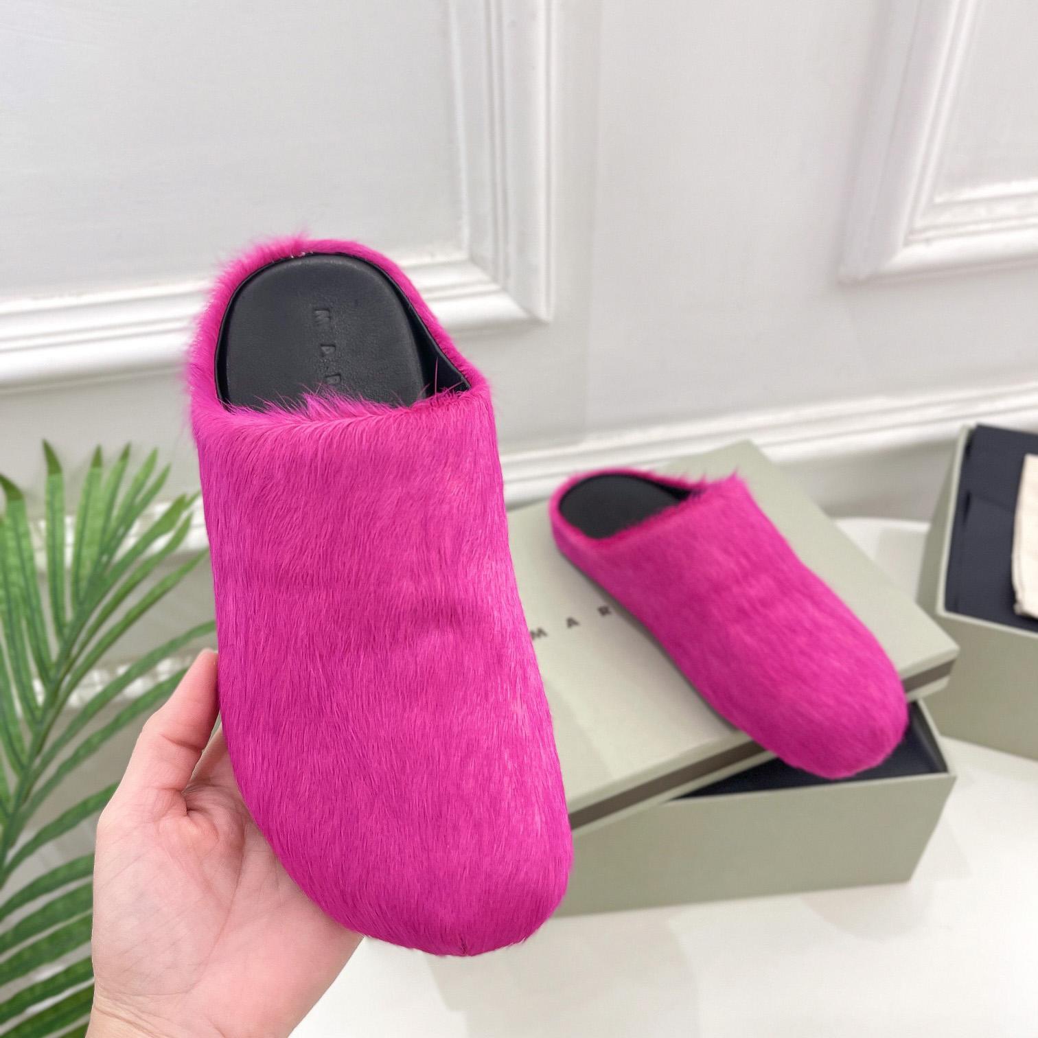 Marni Fussbett Slip-On Flat Mules - 