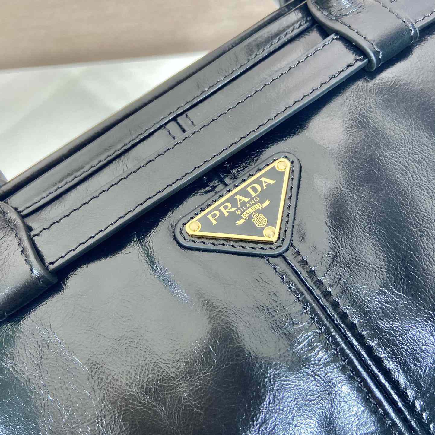 Prada Large Leather Handbag - 