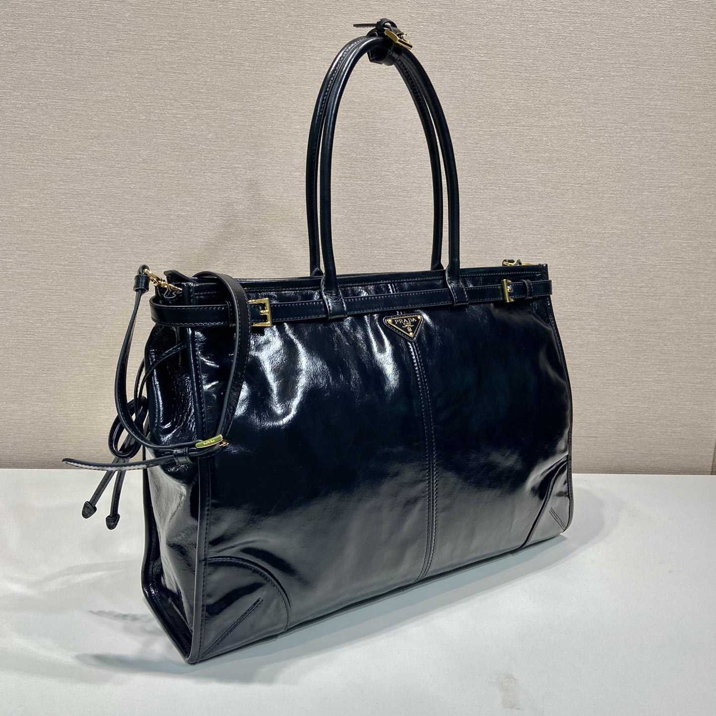 Prada Large Leather Handbag - 
