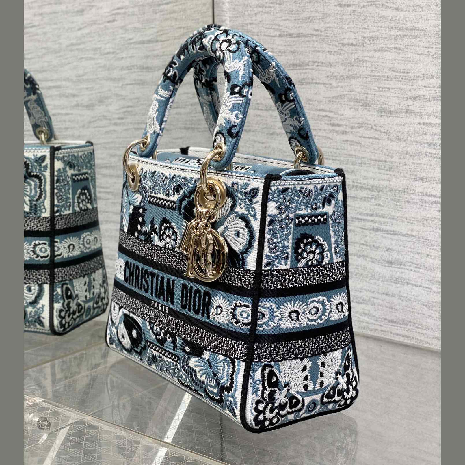 Dior Medium Lady D-Lite Bag - 