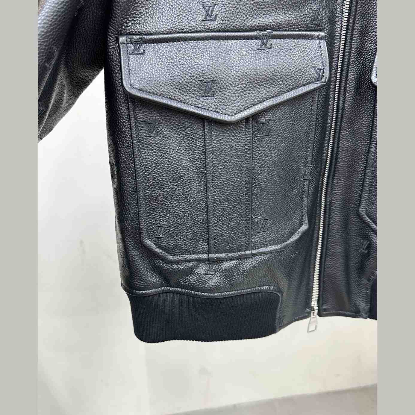 Louis Vuitton Leather Aviator Mink Collar    1AFIPA - 
