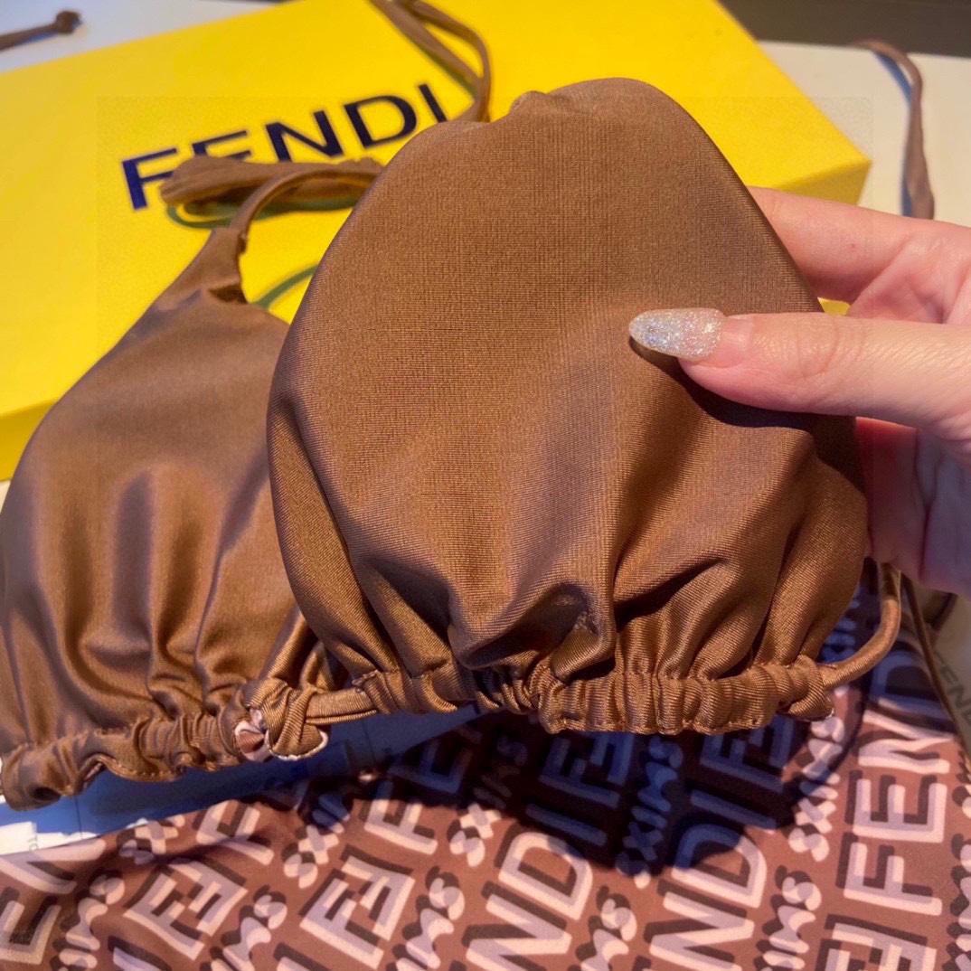 Fendi Logo Two-Pieces Bikini - 