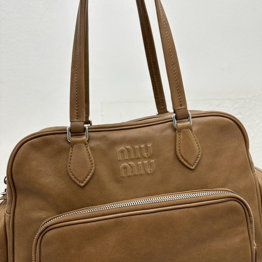Miu Miu Nappa Leather Top-handle Bag - 