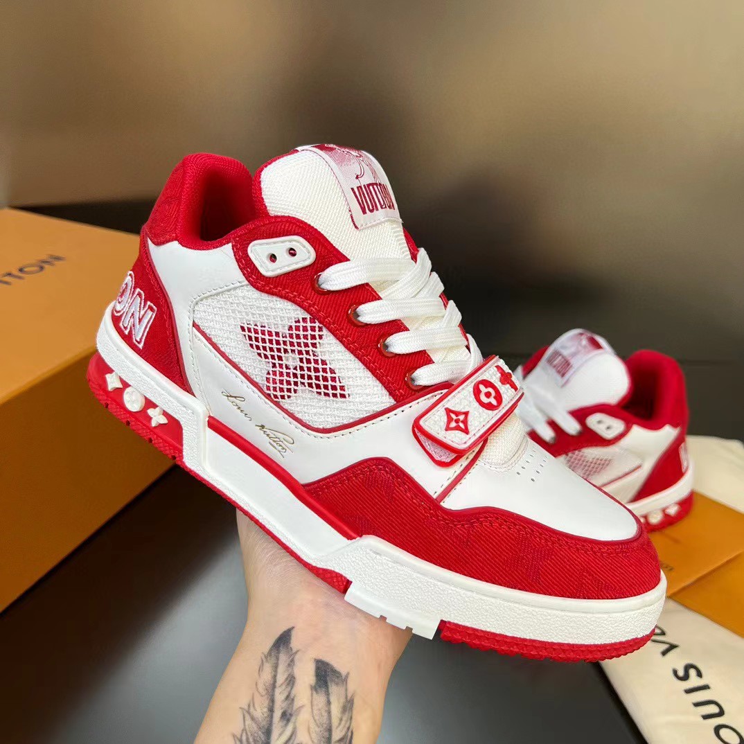 Louis Vuitton Trainer Sneaker(upon uk size) - 