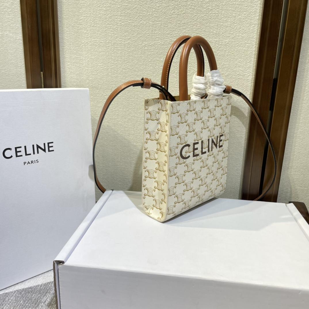 Celine Mini Vertical Cabas(17-21-4cm) - 
