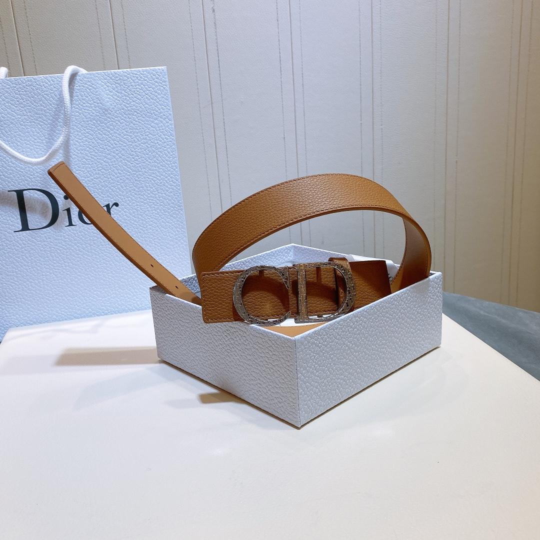 Dior Reversible Saddle Belt - 