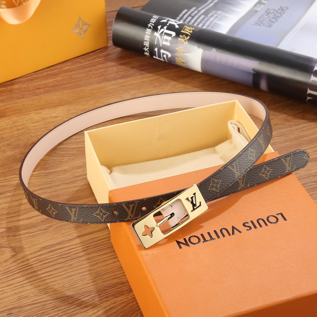 Louis Vuitton LV Duo 18MM Reversible Belt    M8370W - 