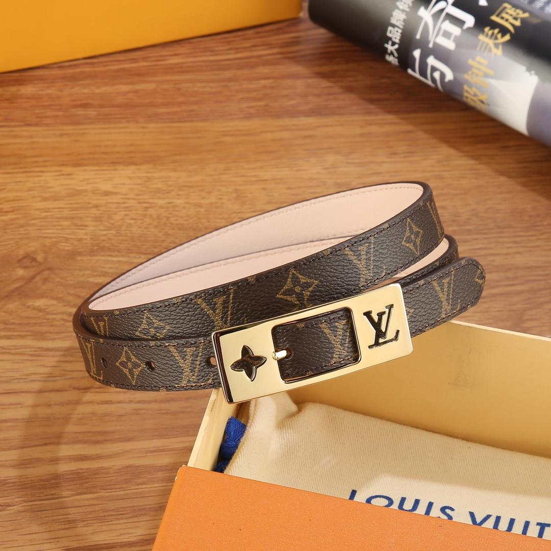 Louis Vuitton LV Duo 18MM Reversible Belt    M8370W - 