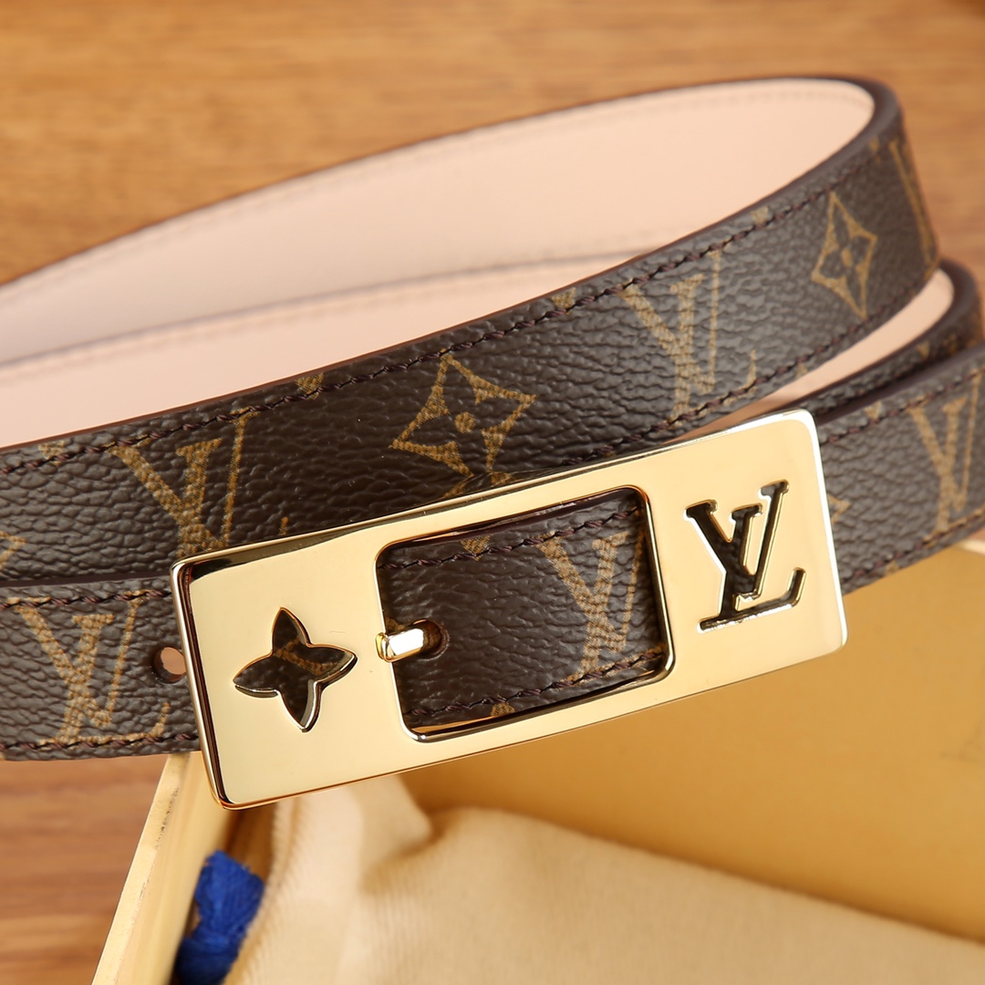 Louis Vuitton LV Duo 18MM Reversible Belt    M8370W - 