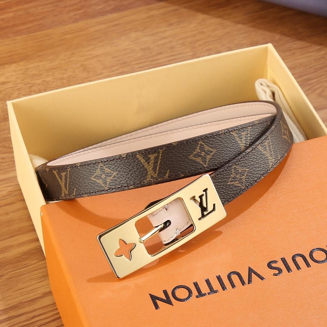 Louis Vuitton LV Duo 18MM Reversible Belt    M8370W - 