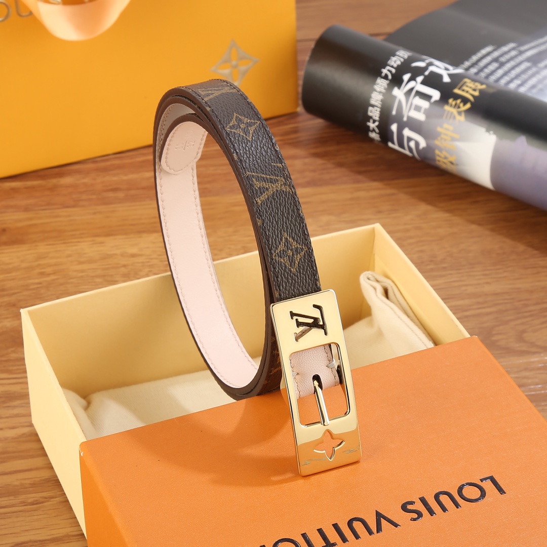 Louis Vuitton LV Duo 18MM Reversible Belt    M8370W - 