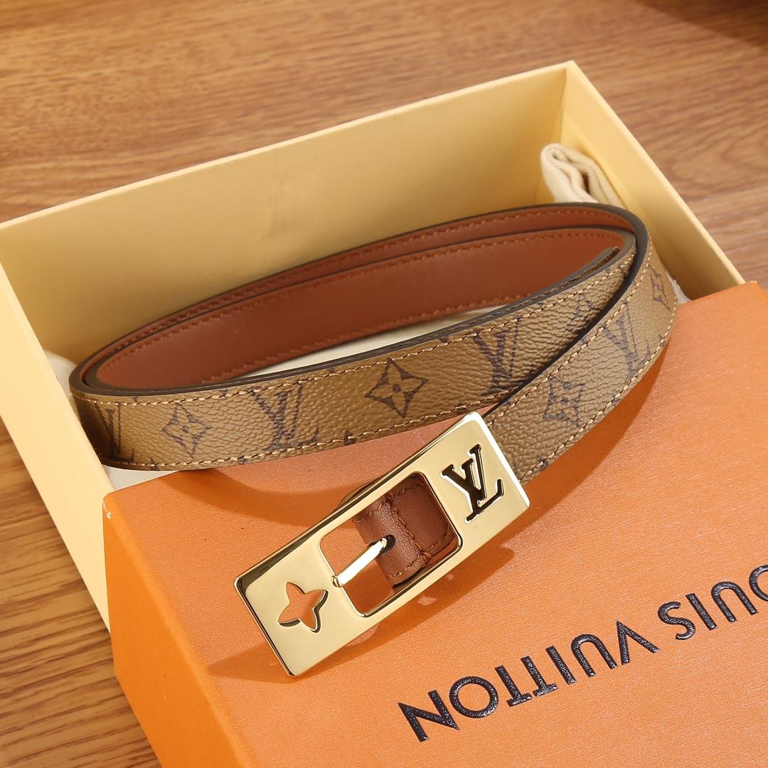 Louis Vuitton LV Duo 18MM Reversible Belt    M8369W - 