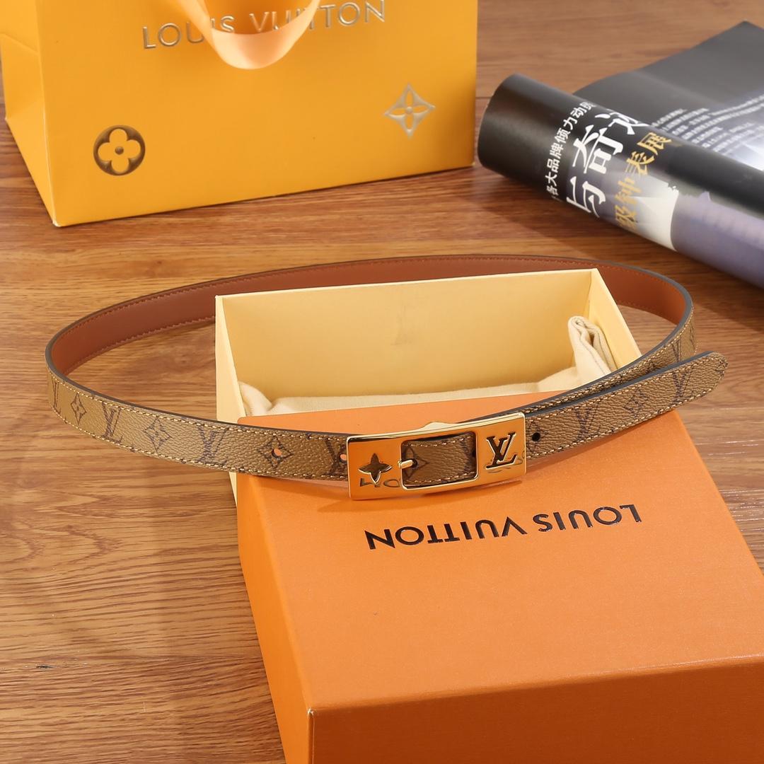 Louis Vuitton LV Duo 18MM Reversible Belt    M8369W - 