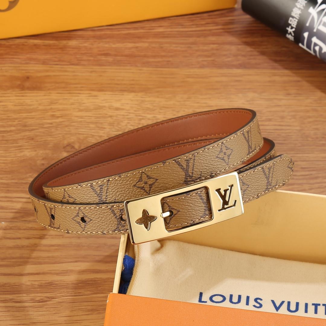 Louis Vuitton LV Duo 18MM Reversible Belt    M8369W - 