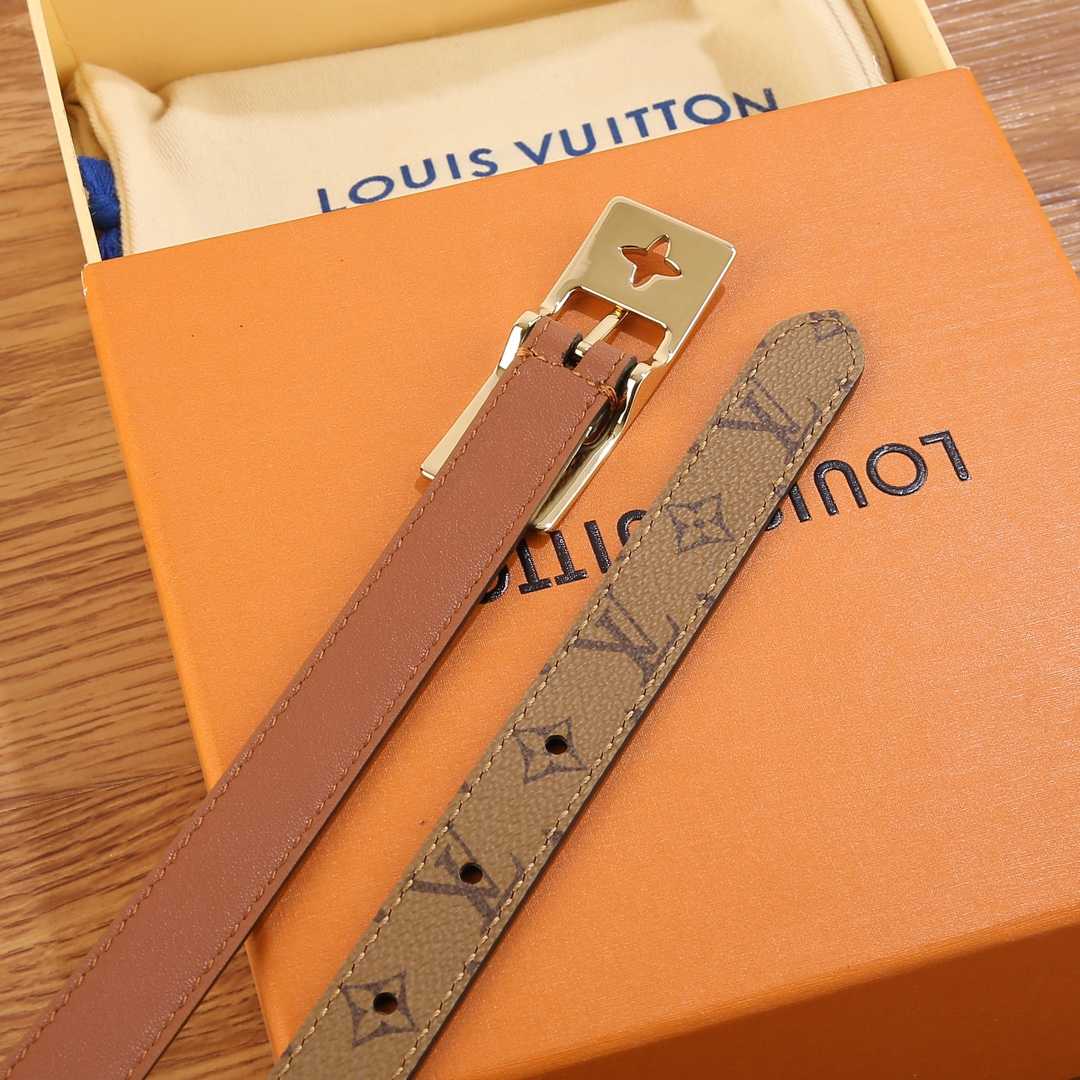 Louis Vuitton LV Duo 18MM Reversible Belt    M8369W - 