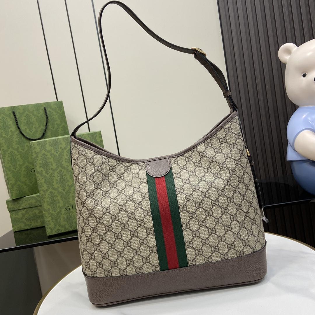 Gucci Ophidia GG Medium Shoulder Bag - 