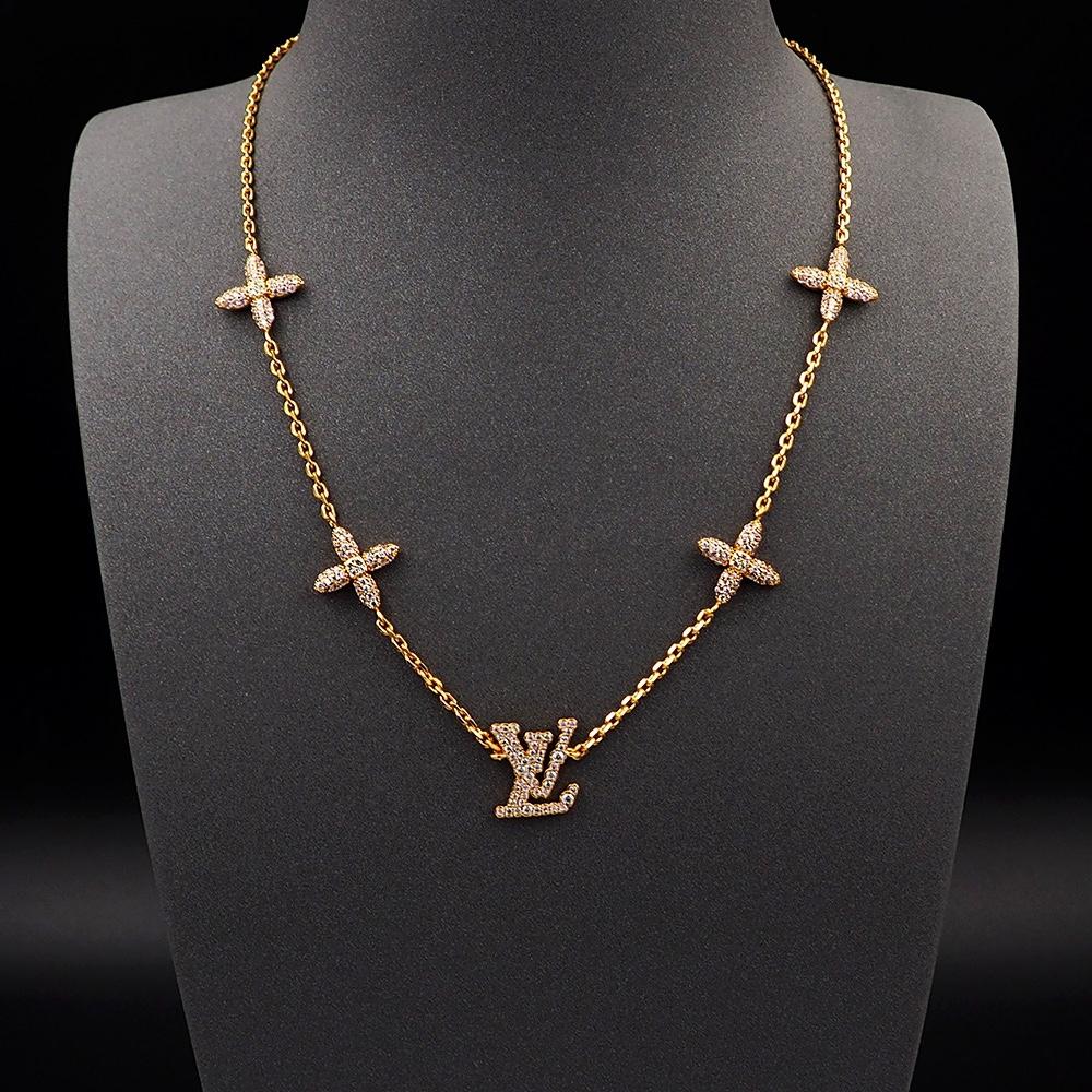 Louis Vuitton LV Iconic Tresor Necklace     M01480 - 