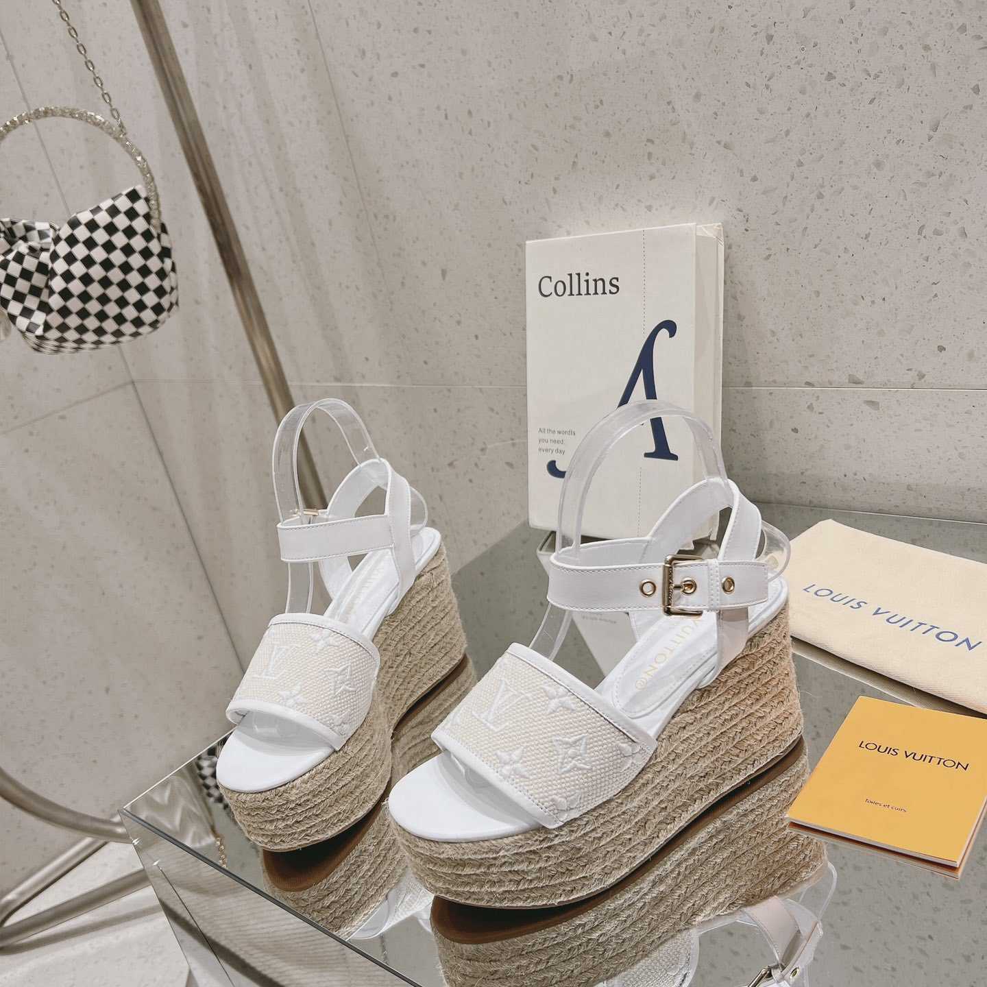Louis Vuitton Starboard Wedge Sandal   - 